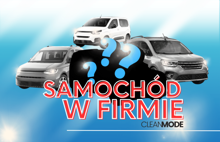 Samochód w firmie sprzątającej