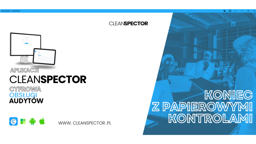 CleanSpector - aplikacja do zarządzania audytami.